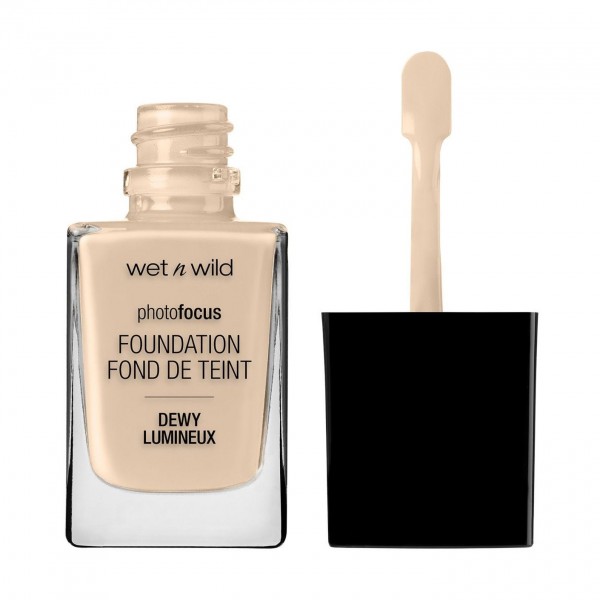 Wetn wild photofocus dewy lumineux base nude ivory 1un