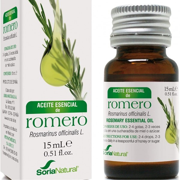 Aceite Esencial Romero 15 ml Soria Natural