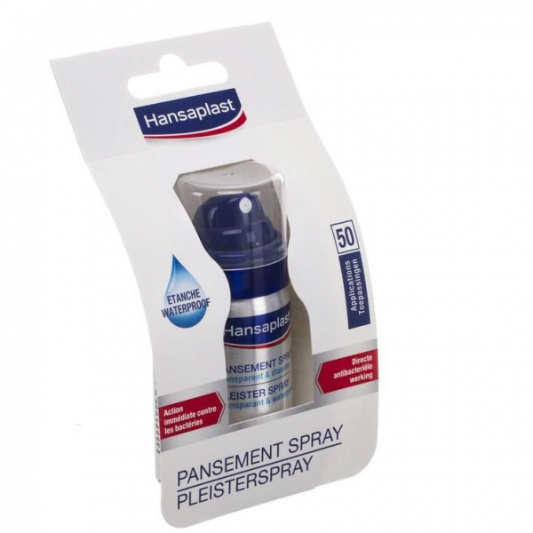 Hansaplast Apósito para Heridas en Spray 50 Aplicaciones